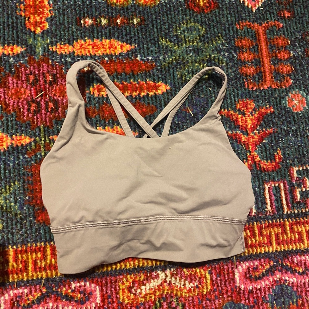 Lululemon periwinkle longline bra